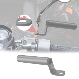 High Quality Universal Motorcycle Rear View Mirror Expander Bracket Adapter Holder Mount Extend Raising Expansion Mirror