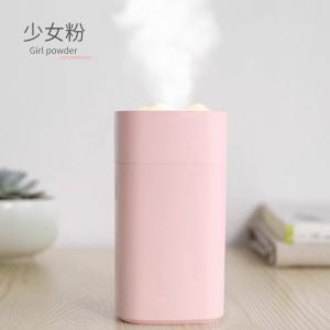 Air Humidifier 350ml USB Portable Essential Oil Aroma Diffuser with Light Sesuai untuk ibu mengandung bayi pelajar