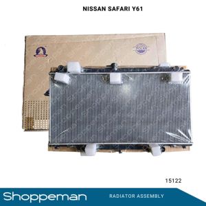 15122 NISSAN PATROL SAFARI Y61 RADIATOR ASSEMBLY A/T 450x908x32mm PA32 2ROWS 21460-VB000