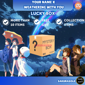 Weathering With You Keychain Anime Kimi No Nawa Anime Gift Box Your Name Sticker Lomo Your Name Gift Box Tenki No Ko