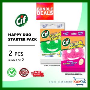 Cif Scrub Daddy & Mommy Essentials | Bundle of 2