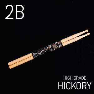 2B Rimshot Drumsticks Hickory