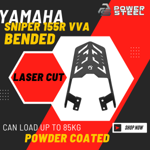 Yamaha SNIPER 155R VVA Top box bracket / Motorcycle Accessories / Heavy duty / Lifetime Warranty / RACKS HEAVY DUTY ORIG