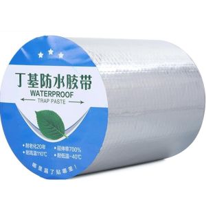 DiyHomeIpoh READY STOCK Waterproof Tape Waterproof Adhesive Repair Tape Tool House Professional Aluminum Foil Adhesive Butyl Tape
