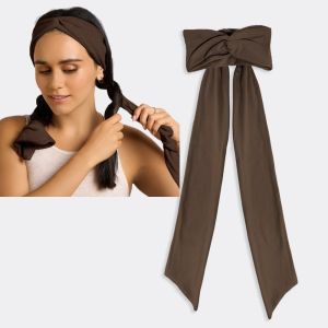 GRACETEN 2 In 1 Heatless Curls Headband Long Ribbon Soft Curling Rod Simple No Heat Hair Styling Tool for Women