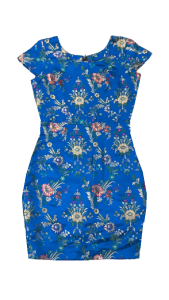 Đầm trung niên dáng ôm tay lỡ dáng ôm chất gấm thanh lịch và sang trọng 134