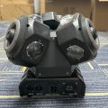 Đèn Moving 3 Đầu Có Viền Led 12 Mắt + 3 Mắt Laser Đảo Xoay Mẫu Mới - Đèn Bay Phòng, Vũ Trường, Karaoke.... 