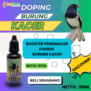Vitamin Burung Kacer 30ML / Vitamin Booster Burung Kacer / Booster Burung Kacer / Booster Penggacor Burung Kacer / Vitamin Penggacor Burung Kacer / Vitamin Burung Kacer Cepat Gacor / Doping Burung Kacer