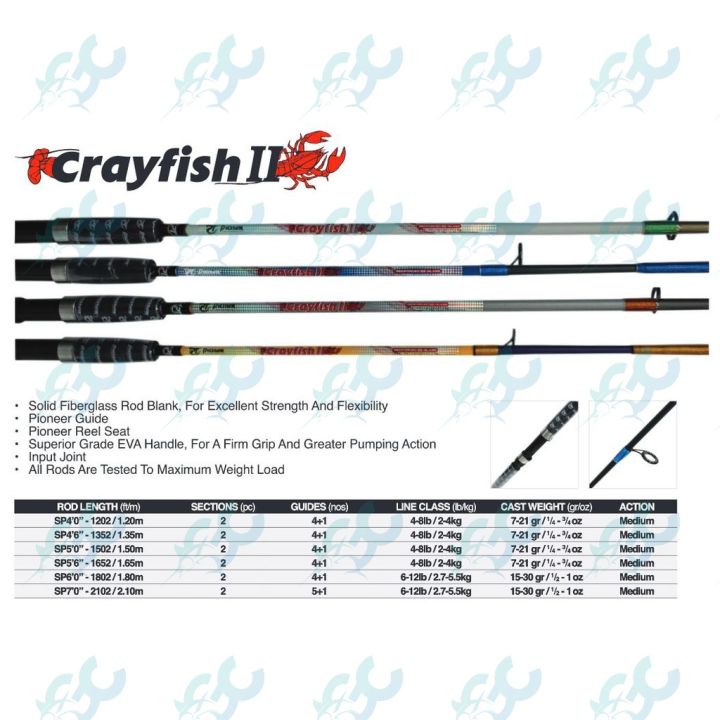 Spinning Rod Medium Rod Lure Weight Max Drag 55 Lb Lure Weight 70