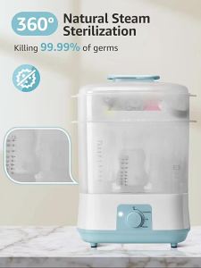 Baby Electric Steam Sanitizer Newborn Feeding Bottle Sterilizers Dryer Heater Large Steamer HighTemperature Sterilization
