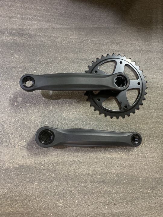 Chainwheel (CRANKSET) Steel All Black for 8 to 10 Speed 34T * 170 mm ...