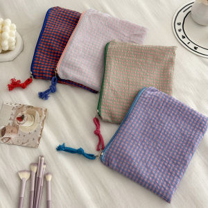 Thời trang Đơn giản Lưới Phụ nữ Mỹ phẩm Túi xách Dung lượng lớn Du lịch Tổ chức Túi trang điểm Son môi Mini Trang điểm Túi lưu trữ2026