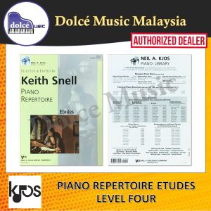 Kjos - Piano Repertoire Etudes - Level Four