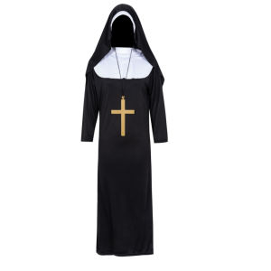 Halloween party costume Maria cosplay Priest Costume performance costumes
