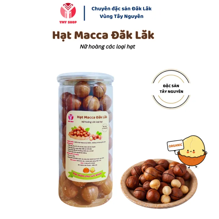 Hạt Macca sấy khô nứt vỏ 500g YMY SHOP