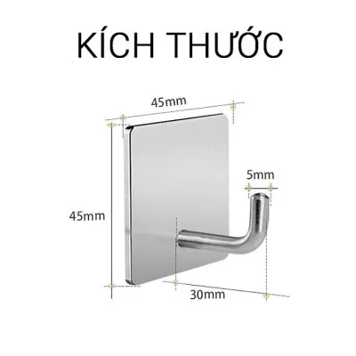 Móc Dán Tường Treo Đồ Miếng Dán Tường Siêu Dính Chịu Lực Cao
