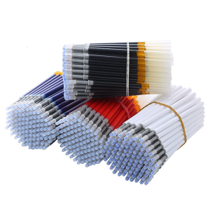 50 Pcs Black/Blue/Red Gel Pen Refills 0.5mm Replaceable Pen Refills Smooth Writing Pen Refills
