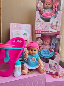 ตุ๊กตาเด็กผู้หญิง ของเล่นเด็ก ตุ๊กตาบาร์บี้ ตุ๊กตามีเสียง ตุ๊กตาตัวกะพริบตาได้ ตุ๊กตาร้องไห้ได้ กินนมได้ ฉี่ได้ พร้อมส่ง.