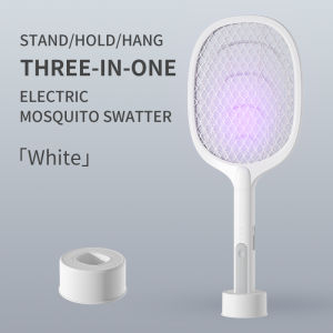 Electric mosquito swatter Home rechargeable mosquito killer light 2-in-1 automatic mosquito trap hanging wall mosquito killer Swatter