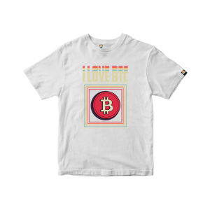Cotton Original Crypto I LOVE BTC T-Shirt Bitcoin    Cryptocurrency    Perfect Gift For Crypto Enthusiasm Daily Crypto