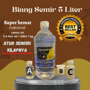 Bibit Semir Ban Biang Semir Ban Putih Susu 5 Liter paket Usaha Cuci Motor Dan Mobil