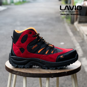 Sepatu Safety Lavio Sepatu Pria Safety Boots High Premium Quality Pascal Booster Mood Hiking Proyek Outdoor Touring Hiking Murah Keren Awet