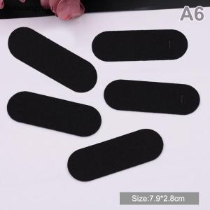 Bohuangzhiu 100PCS Oval Non-woven Tear Drop snap clips spacers Rectangle Felt pads Patches appliques for Rectangle hairpins accessories