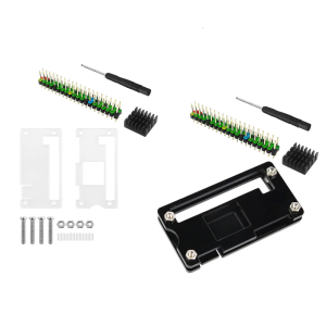 Cho cho W Acrylic cho trường hợp bọc thép cho vỏ với tản nhiệt GPIO tiêu đề thụ động làm mát cho trường hợp FO
