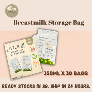 Little BE Breastmilk Storage Bag 150ML 30Bags