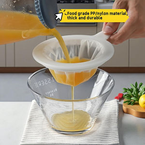 100/400Mesh Coffee Filter Bag Kitchen Ultra-fine Mesh Sieve Strainer Reusable Juice Soymilk Filter Net Kitchen Mesh Filter