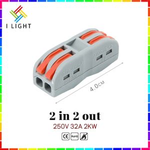 Quick Wire Terminal Connector Universal Wiring Cable Connector Wire connector 32A quick connector