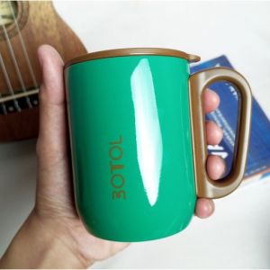 Mug Gelas Cangkir Tahan Panas Dubblin / Botol 3otol Polo 220 ML Mug Kopi Teh Stainless Stell - CT