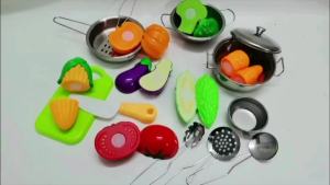 Kitchen Utensils Toys Set For Boy and Girl Stainless Steel Simulation Food Cooking Kitchen Toys Education Pretend Play2026