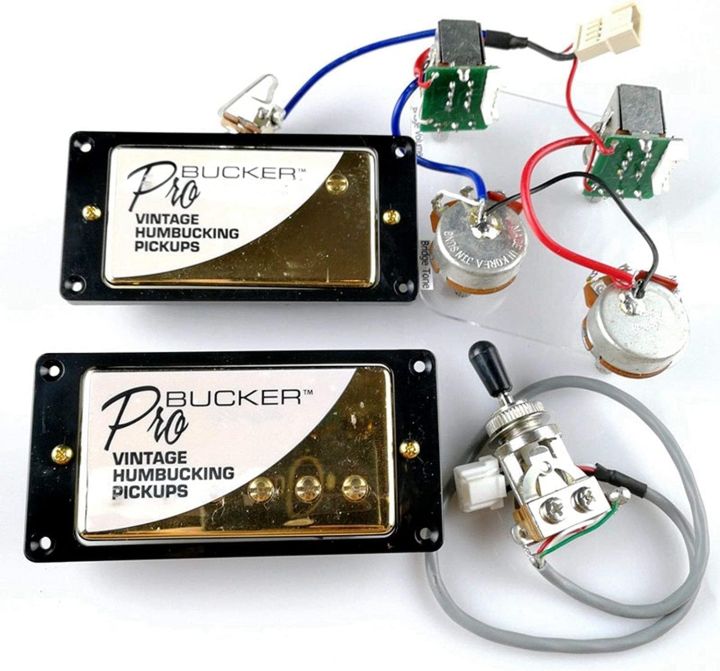 1 Set Epiphone ProBucker Alnico Bridge&Neck Pickups with Pro Wiring