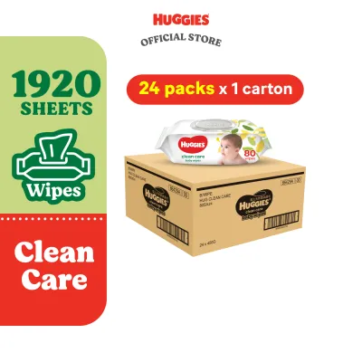 Huggies Baby Wipes Clean Care l Pure Clean l Essential Clean