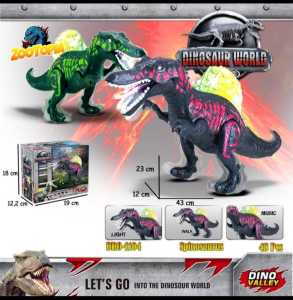 ( BISA COD )          PROMO BRO1104 Spinosaurus Dinosaurus Baterai Mainan Anak Edukatif Animal Koleksi Safari ZOOTOPIA / MAINAN DINISAURUS MURAH