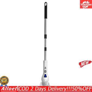 [ToolOutlet]Household Cleaning Brush 2 Speed Portable Power Shower Brush with Adjustable Extension Handle for Bathroom Car Floor