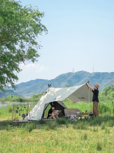 MOBI Lều Oxford Gia Đình 2-3 Người Tháp A Chống Thấm Nước Lều Kim Tự Tháp Cắm Trại Khu Vườn