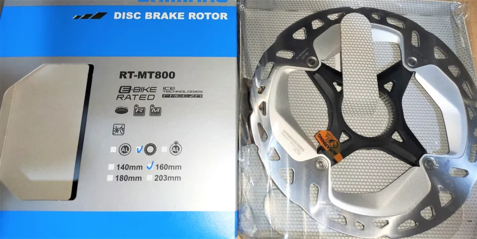 SHIMANO Deore XT Ultegra RT MT800 Center Lock Disc Brake Ice - Main Image