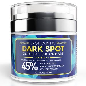 Dark Spot Corrector Cream for Face & Body – Niacinamide & Vitamin C Brightening for Hyperpigmentation Melasma Sun Spots Age Spots & Uneven Skin Tone Lightweight & Fast-Absorbing (1.7 Fl Oz)