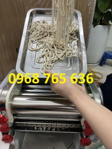 Máy cán bột cắt mì tươi bún phở bánh canh mì quảng chạy điện SIÊU BỀN - BẢO HÀNH DÀI HẠN