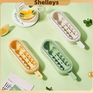 [Shelleys] Silicone Ice POPSICLES khuôn kem khuôn DIY Ice Pop khuôn tự chế Popsicle khuôn hình dạng Ice Popsicle maker Ice Pop khuôn mẫu