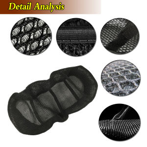 For Yamah NMAX155 N-MAX 155 N MAX 155 Seat Cowl Cushion Cover Net Insulation Breat 3D Mesh Protector Motorcycle Accessories 2020 2021 2022 2023