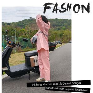 Jas Hujan Pria dan Wanita Tebal Anti Angin Oxford Cloth Jas Hujan YY