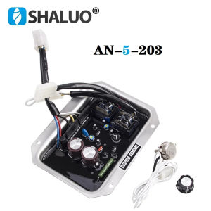 โมดูลควบคุมตัวปรับแรงดันไฟฟ้าอัตโนมัติ AN-5-203 AN-5W-203 AVR ของญี่ปุ่น Denyo ชิ้นส่วนเครื่องกำเนิดไฟฟ้าที่เข้ากันได้กับของแท้