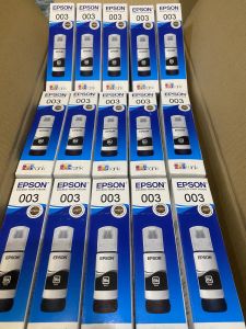 Epson Ink Cartridge 003 Blue Printer Ink Bottle Boxed Set 10pcs