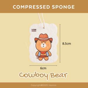 Span Cuci Pinggan💧✨ 木浆棉洗碗海绵 Compressed Dishwashing Sponge Wood Pulp Magic Compressed Kitchen Sponge Reusable