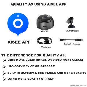 A9 Cctv Mini Cctv Mini Spy Camera Wifi Cctv hd Security Camera Cctv Quality Cctv App Clear Night Vision Cctv