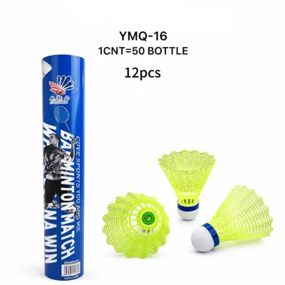Fu Billion Badminton 12 pack not easily broken goose feather ball durable outdoor training practice badminton b