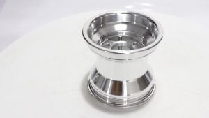 secr 5 inch Kart 126mm Front Aluminium Alloy Wheel Hub Rims Fit For Go-kart Car Racing 4 Wheel Drift Car 10x4.50-5" Wheels Tire R6P8Q